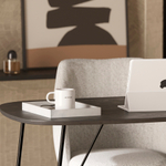 Стол письменный Bergenson Bjorn Ander, 142,5х74 см, черный