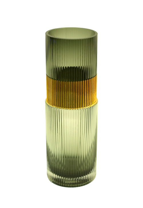 ВАЗА ГОФРЕ ЦИЛИНДР ШИРОКИЙ ПОЯС БОЛ VS-1030