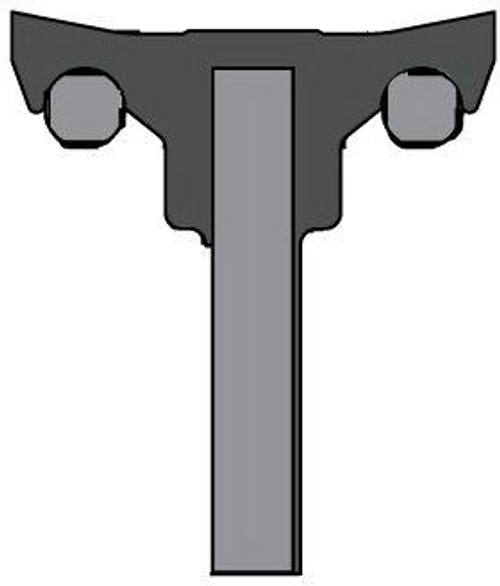 A124-230 Поршневое уплотнение 230-30-40