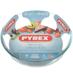 Форма для выпечки стекло, 26х26 см, 2.1 л, кругл, Pyrex, Classic, 828B000/5046