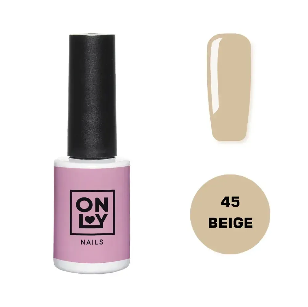 Гель-лак OnlyNails Beige №45, 10мл