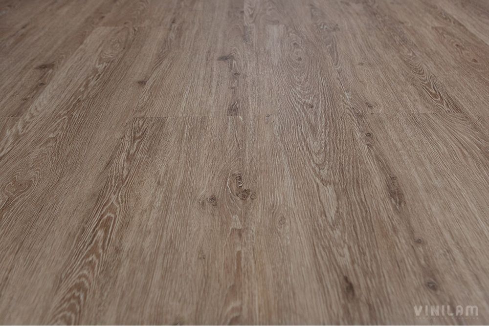 LVT Vinilam Гибрид+пробка Дуб Брюссель 43кл  (1220х227х7мм) 10шт/2,76м2/уп