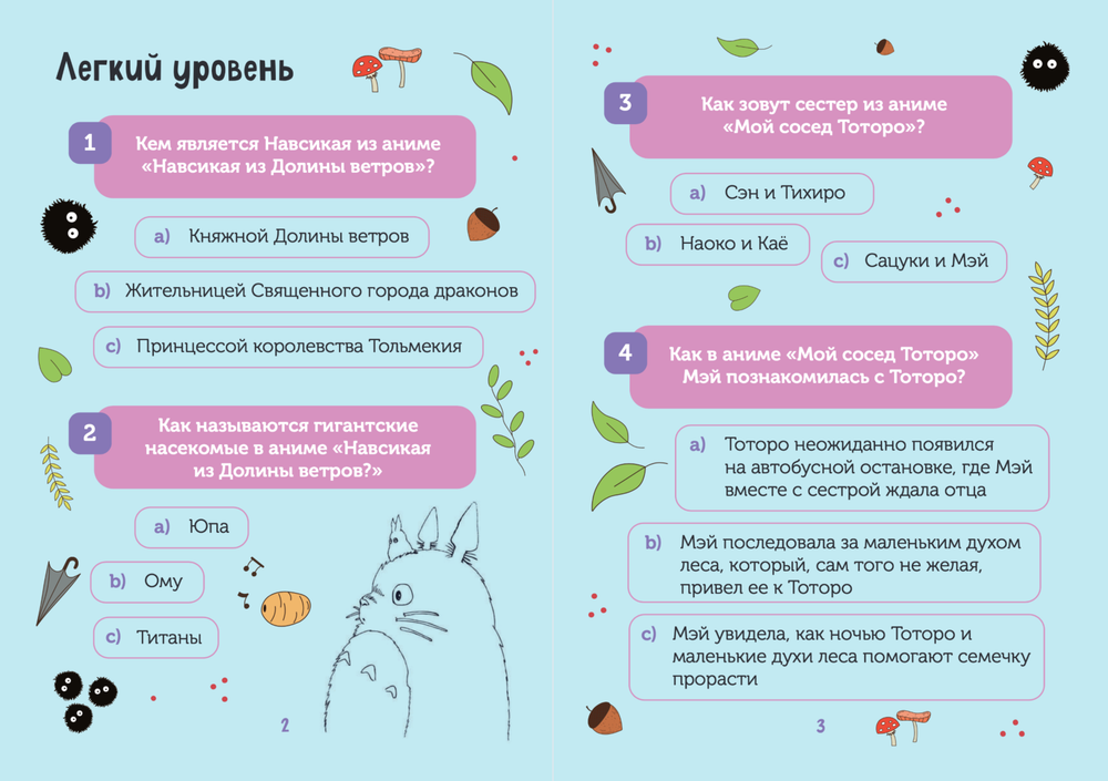 Квиз по творчеству Хаяо Миядзаки