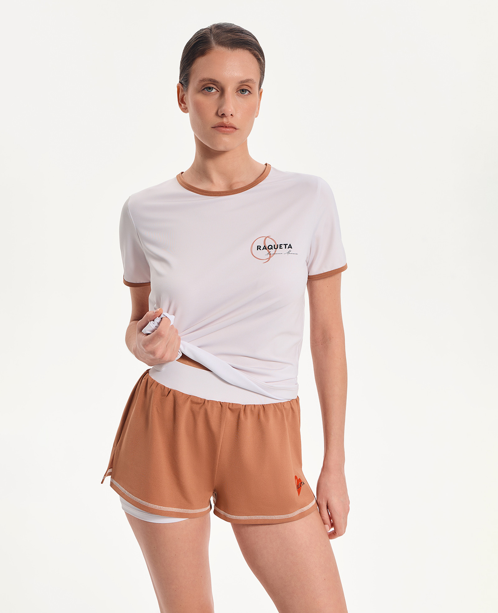 Футболка с принтом, RAQUETA x А.Мыскина