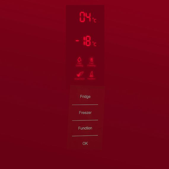 Холодильник MAUNFELD MFF200NFR Inverter