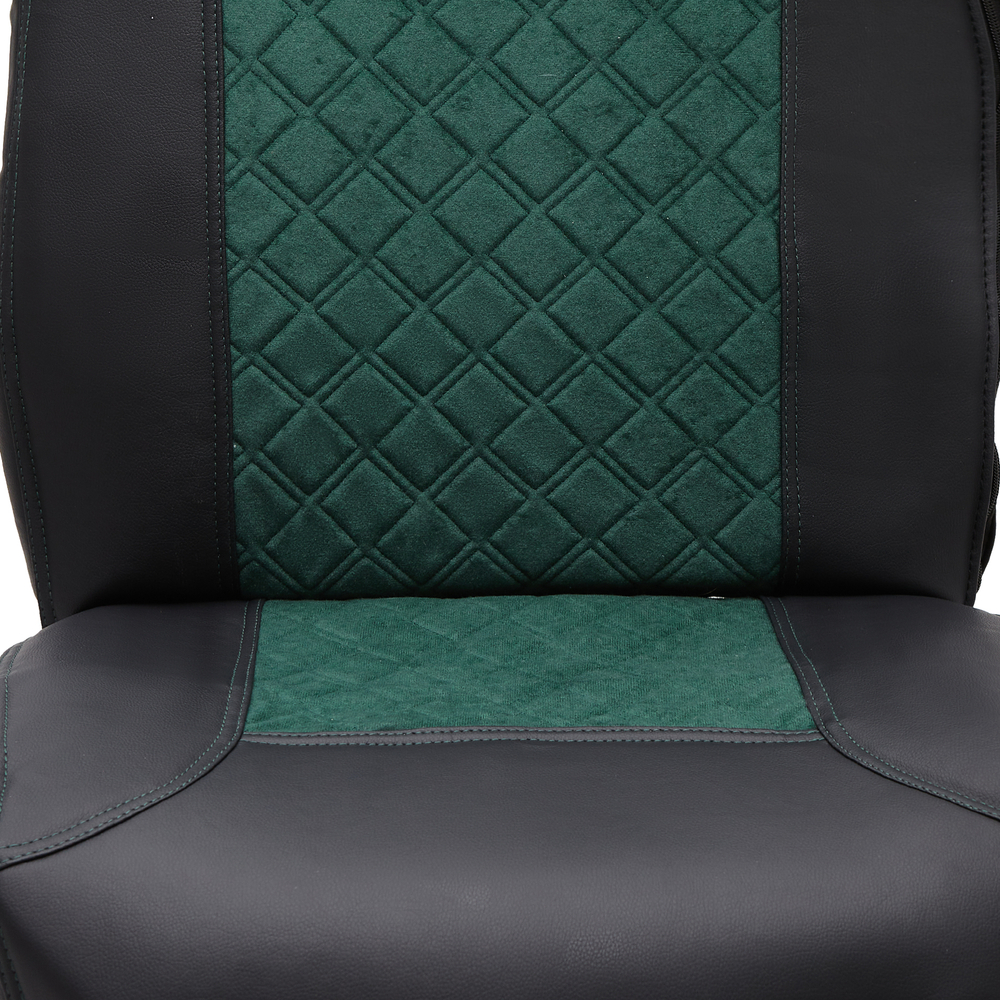 Чехлы MAN TGA (экокожа, зеленый)