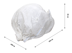 Кресло подвесное Милан арт.BG2345 (стойка+основание.серый.,корзн.серая.,подуш.серая св. 3уп. (Б))