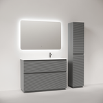 Тумба напольная Sancos Folk Floor правая 1190х445х850, c двумя ящиками оснащенными доводчиками, Ergraut soft, арт.FL120FRES