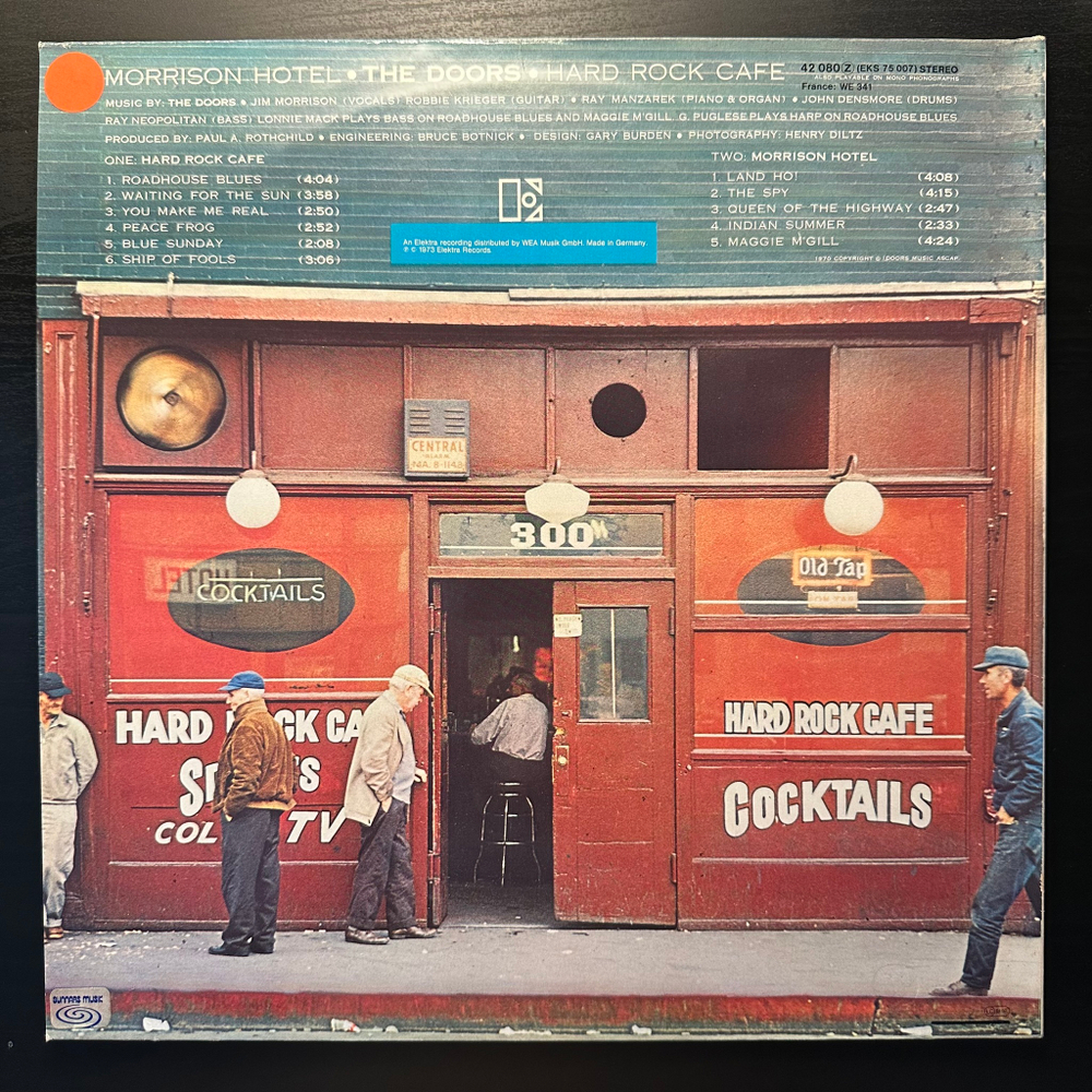 The Doors - Morrison Hotel (Скандинавия)