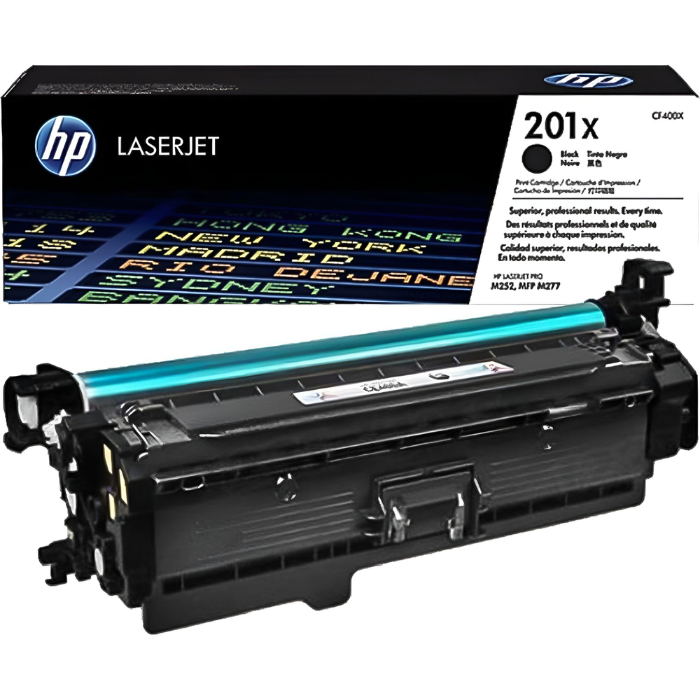 Картридж лазерный HP 201X CF400X чер. пов.емк. для CLJ Pro MFP M252/277