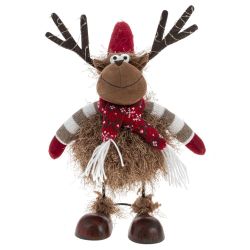 GAEM Игрушка набивная с подсветкой "Олень" (CR2032x2), L26 W15 H46/31 см