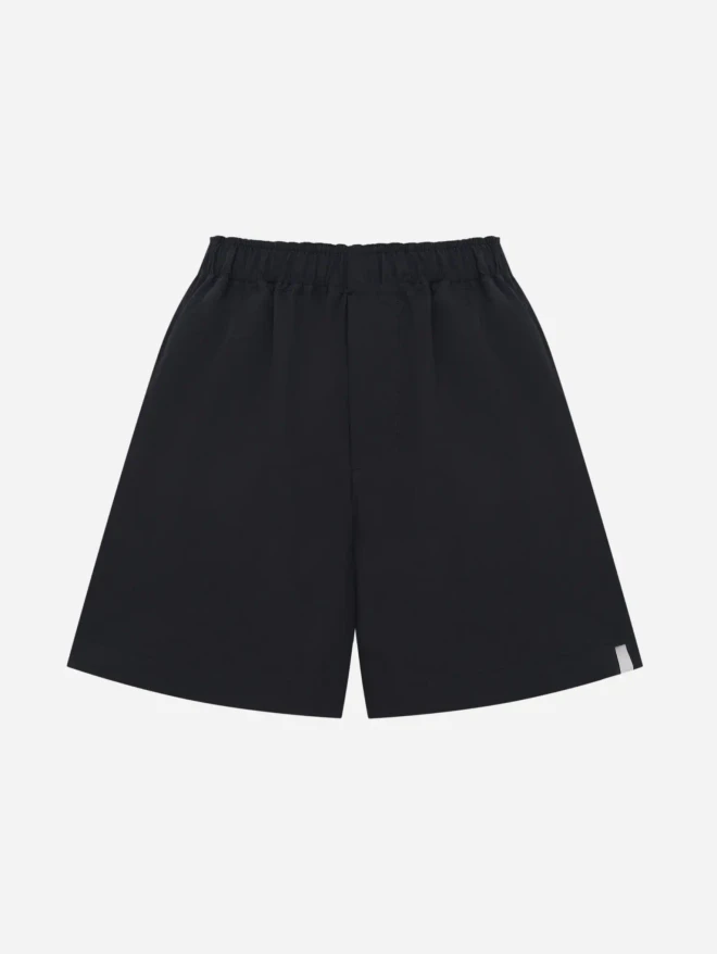 Шорты из итальянского хлопка черные