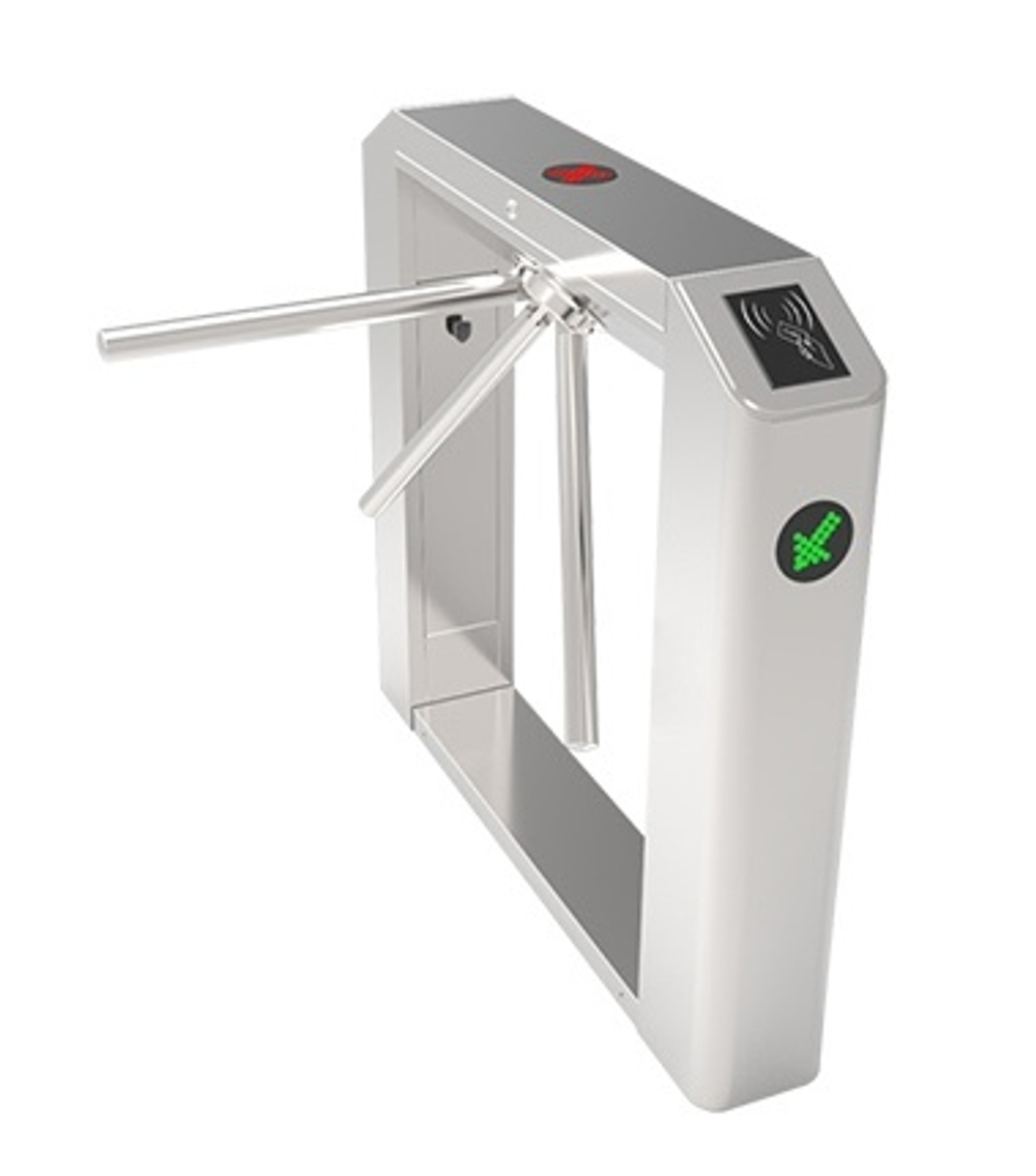 ZKTeco TS2111 [EM/MF] тумбовый турникет с контроллером и считывателями карт
