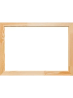 Деревянная рама 50x85 для картин на подрамнике сеч. 60x18