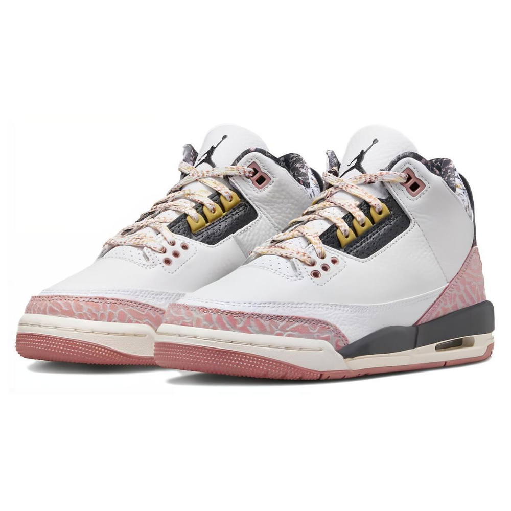 Кроссовки Jordan Air Jordan 3 “Red Stardust” GS, 441140-100