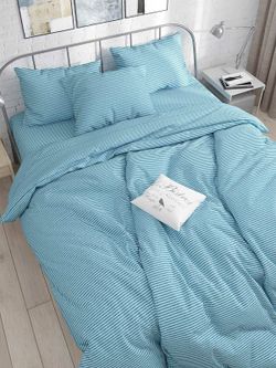 Постельное белье Сказка "Милтон" 2-спальный Наволочка 70х70 см 2 шт Простынь на резинке 160х200 см Пододеяльник 175х215 см, перкаль