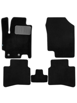 Коврики в салон для JAC J7 2022- лифтбек, 5шт. (текстиль) KLEVER0512600122110KH