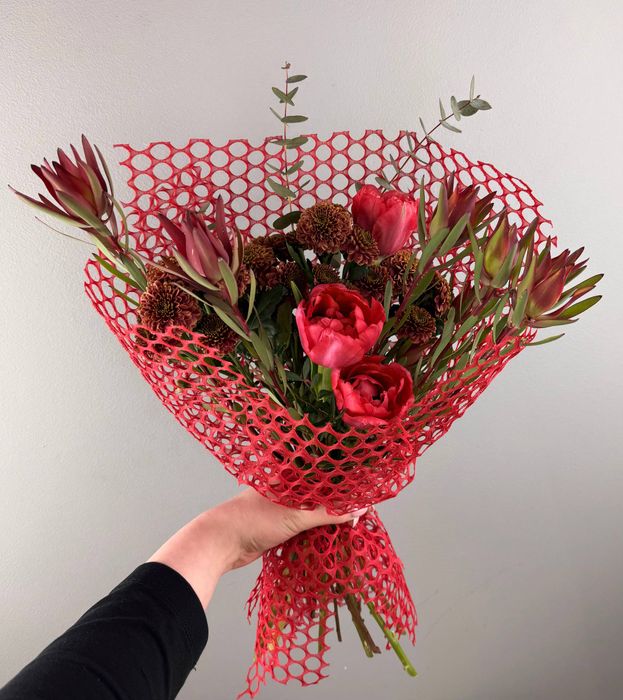 Букет "Дамская шляпка"