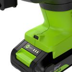 Перфоратор акк. Greenworks RH324, 24V, б/щет, SDS+, 2 Дж, 4500 уд/мин, 24 мм,1х2Ач,ЗУ (3803007CUA)