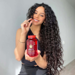 HAIRtamin, Gummy Stars ™, смесь суперфруктов, 60 веганских жевательных мармеладок