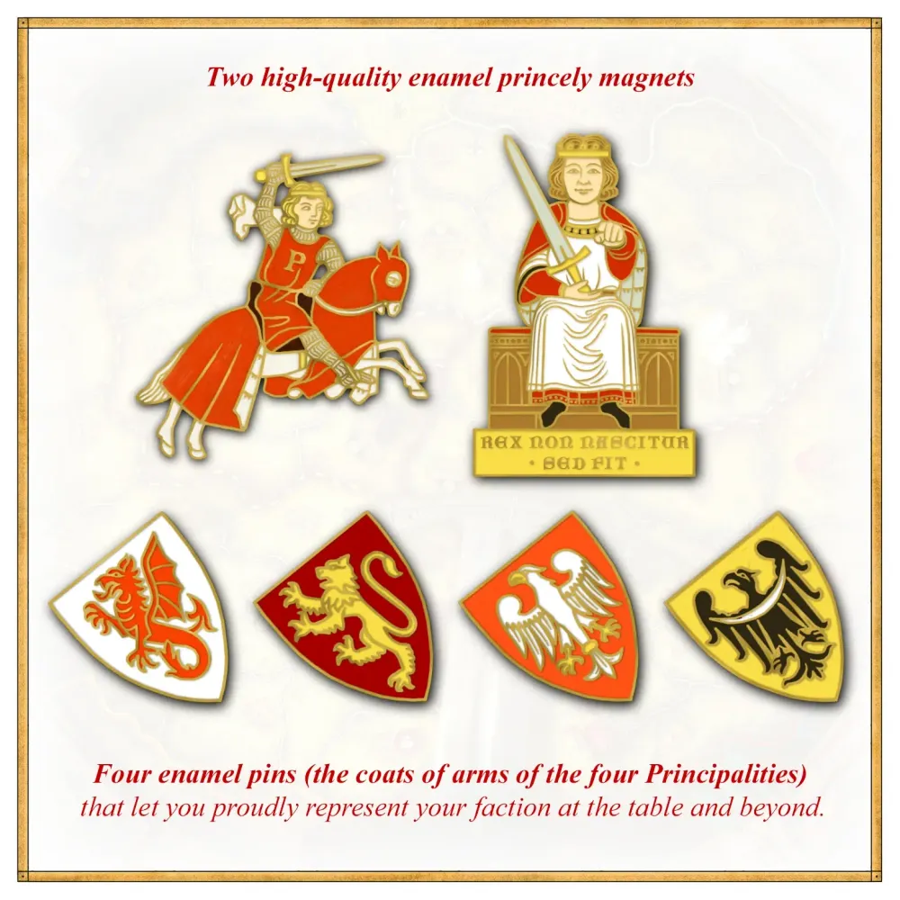 [Предзаказ] Enamel Magnets &amp; Pins