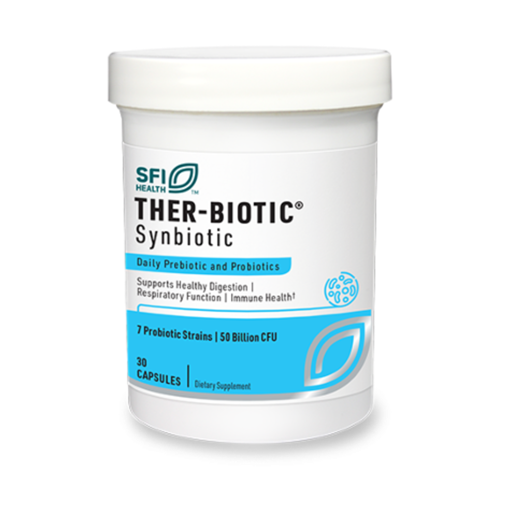 Ther-Biotic® Synbiotic 50 Billion CFU 30 капсул Klaire Labs / SFI Health