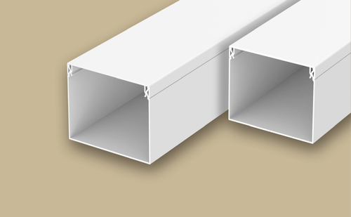 Кабельный короб Идеал ПВХ КБК 40х40 белый 2000 мм