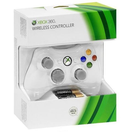 Беспроводной геймпад для Xbox 360/ПК (NSF-00001, белый)