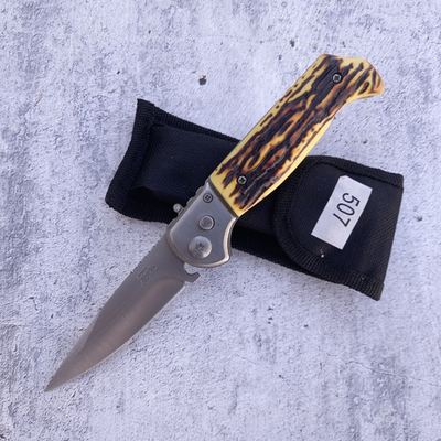 Нож выкидной 507 Plunge-Lock, пластиковая рукоять