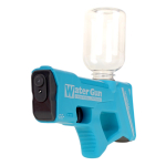 Водный пистолет 24см. с подсветкой и аккум. от USB, коробка 8001B