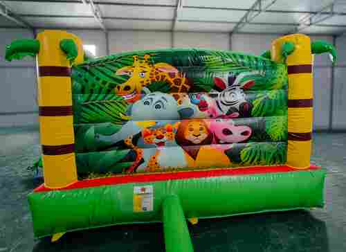 Коммерческий надувной батут «Сафари-экскурсия 2» 4x3.5x2,5 м