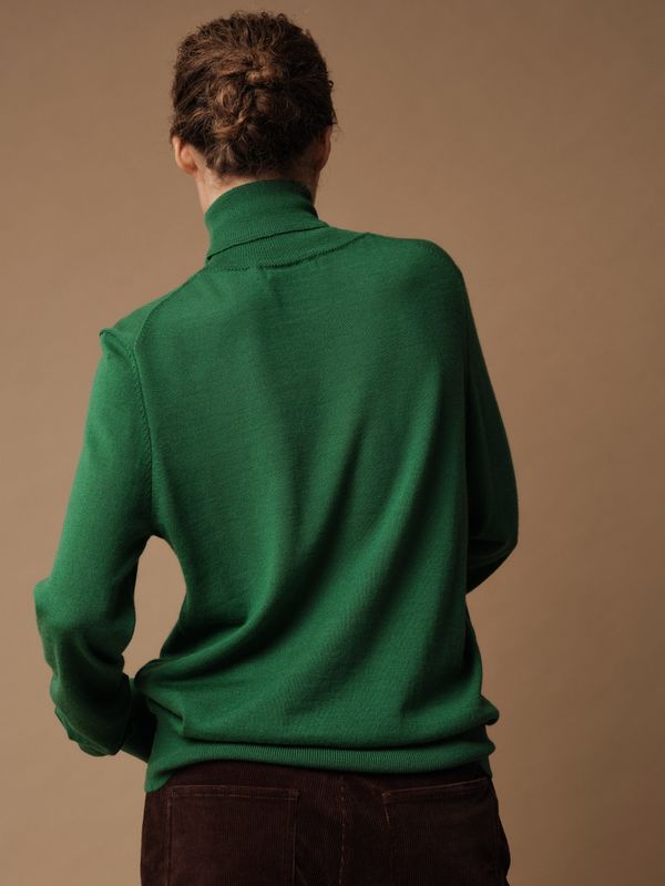 J0215 Джемпер женский, зеленый dbr (M)