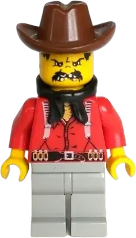 Минифигурка LEGO ww008 Бандит 2