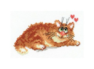 "Мурр..."-0-67 вышивка