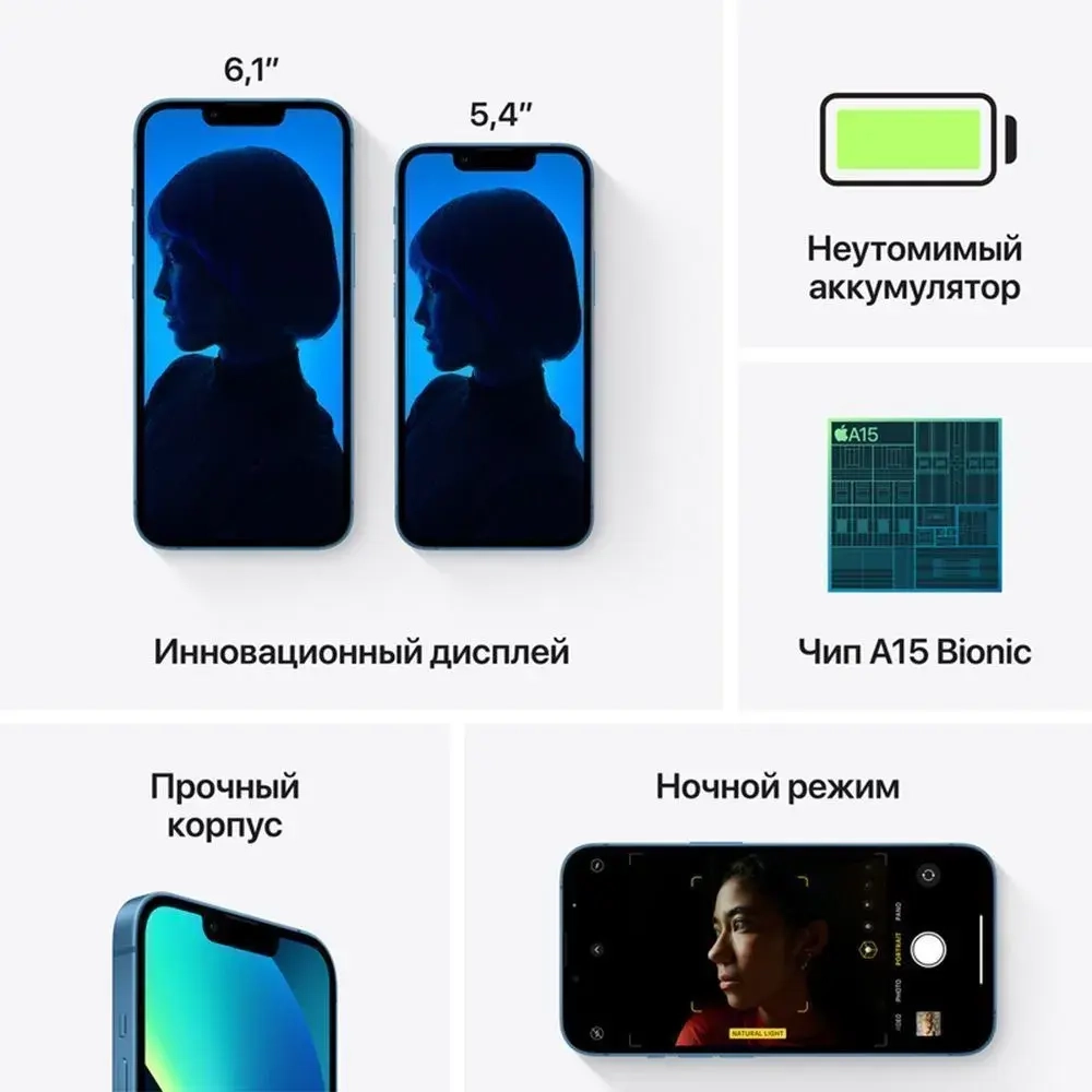 Apple iPhone 13 Mini 128Gb (Starlight)