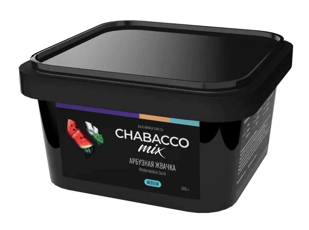 CHABACCO MIX MEDIUM - WATERMELON GUM 200g