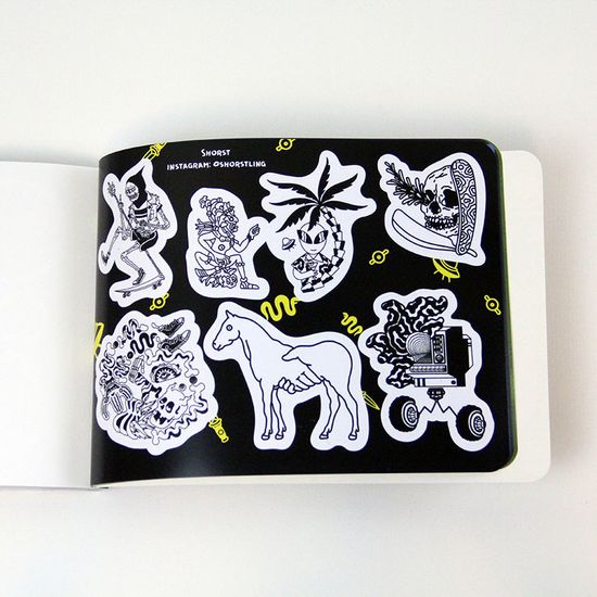 Стикербук PARAZITA KUSOK 5 Peace