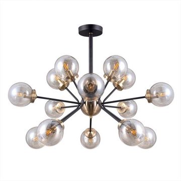 Люстра потолочная CL105355 венге/бронза Планета Citilux