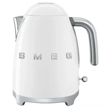 Электрический чайник Smeg KLF03WHEU, объем 1,7 л, белый глянцевый