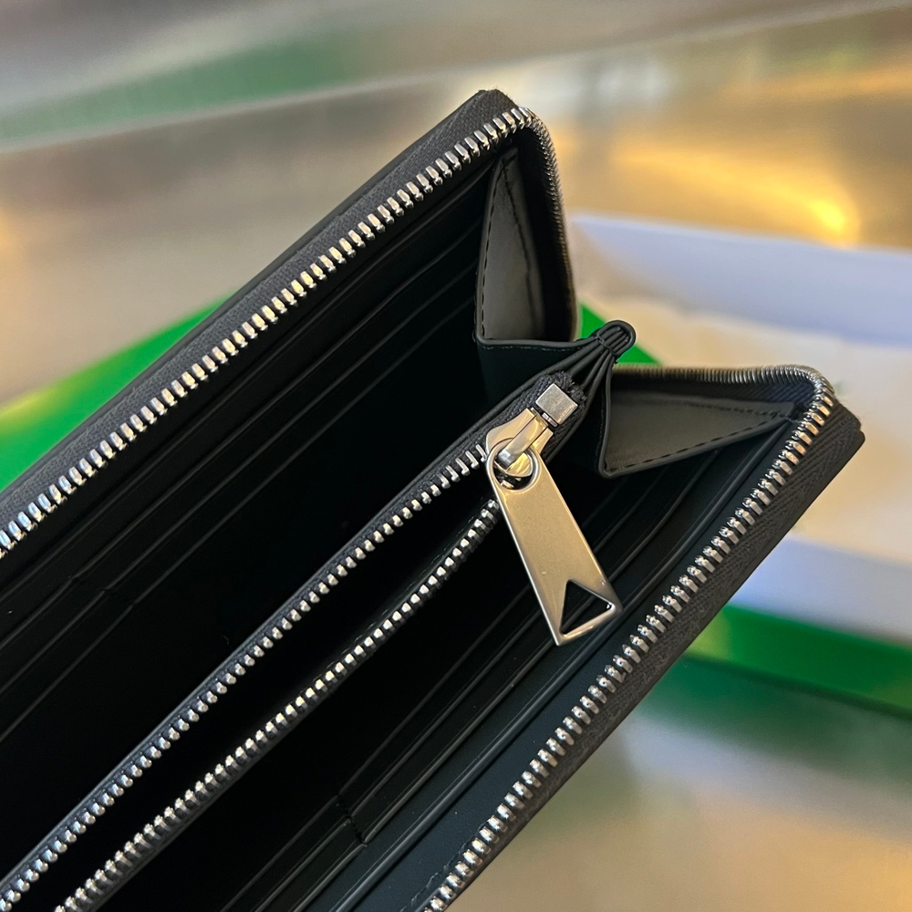 Bottega Veneta Cassette Zip Around Wallet