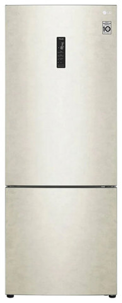 Холодильник LG GC-B569PECM бежевый