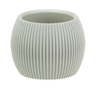 Кашпо ПИКАНТО круглое D115мм 0,35 л с пристегнутым поддоном