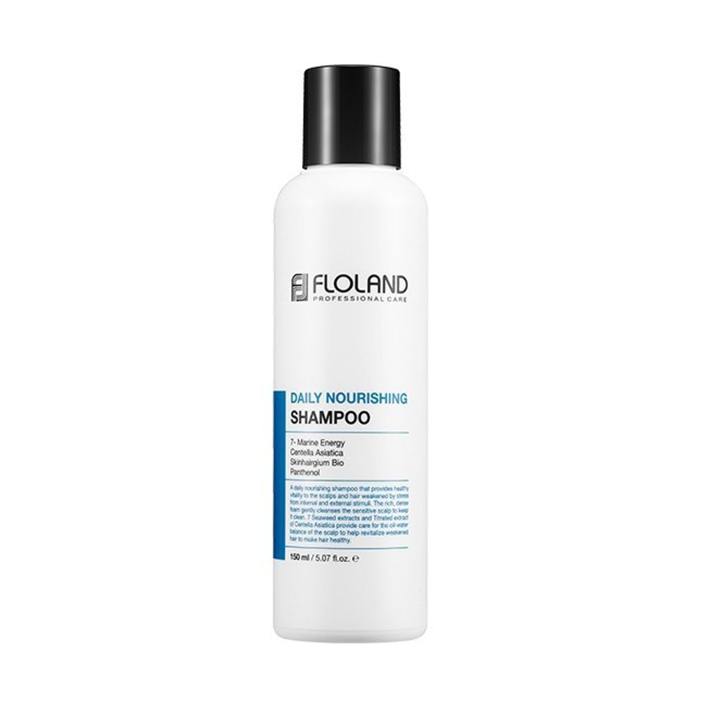 Floland Daily Nourishing Shampoo питательный шампунь с центеллой и морским комплексом