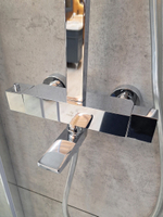 Душевая система с термостатом AltroBagno Cascata 030401 Cr