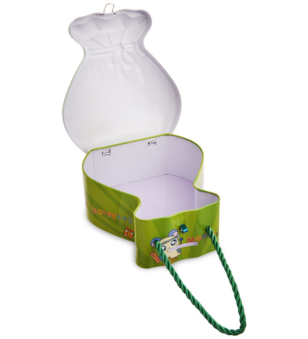 BX- 76/8 Металлическая копилка «Мешочек»