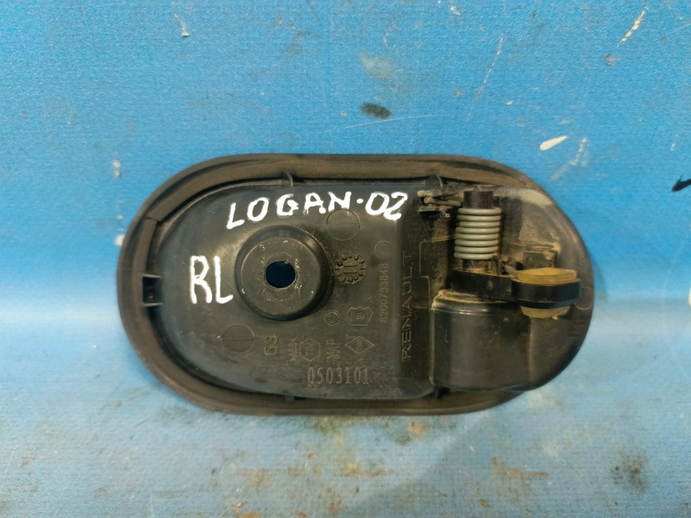 Ручка двери задней левой салонная RENAULT LOGAN 2011