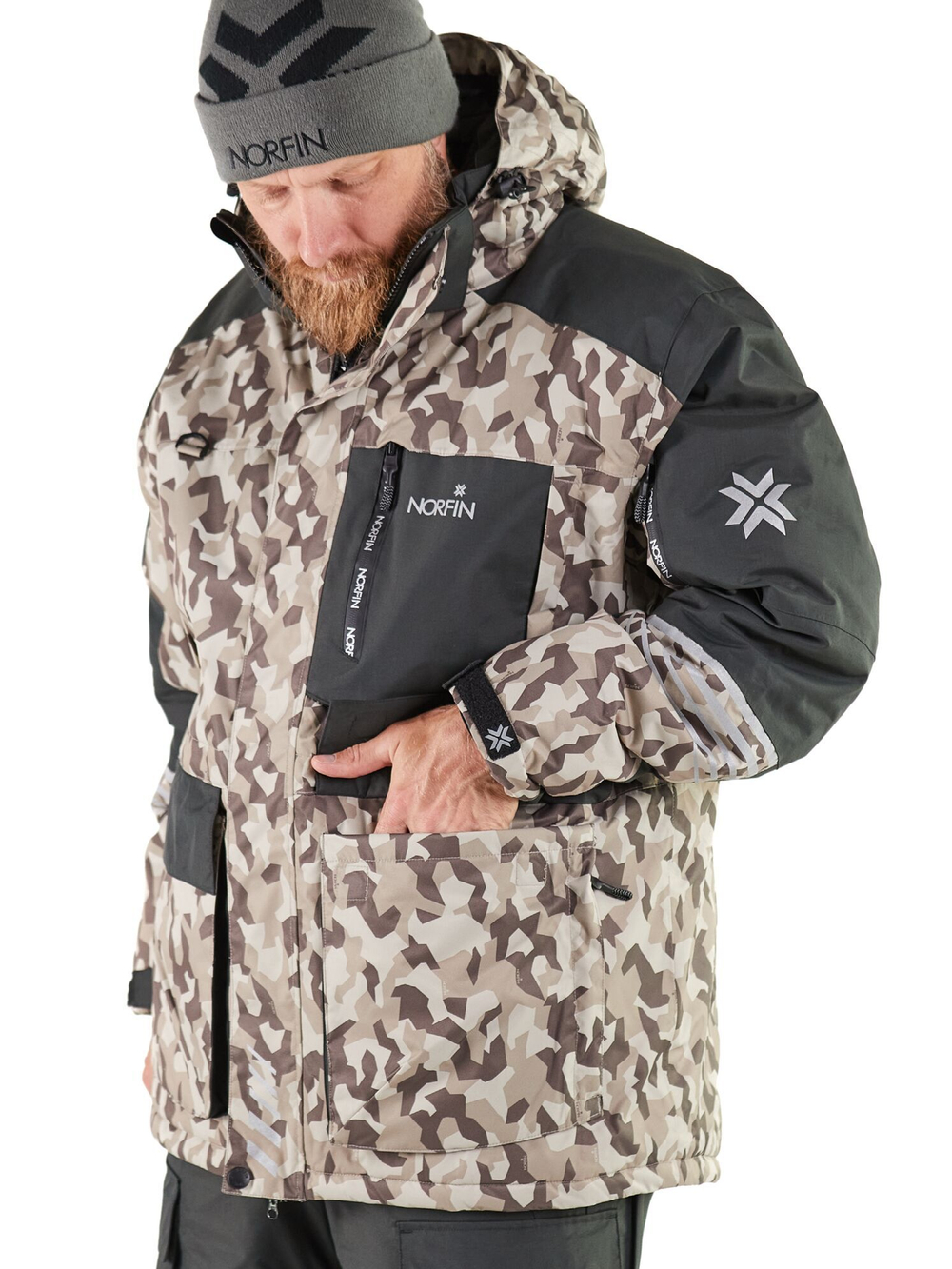 Костюм зим. Norfin TORNADO PRO DESERT LE 03 р.L