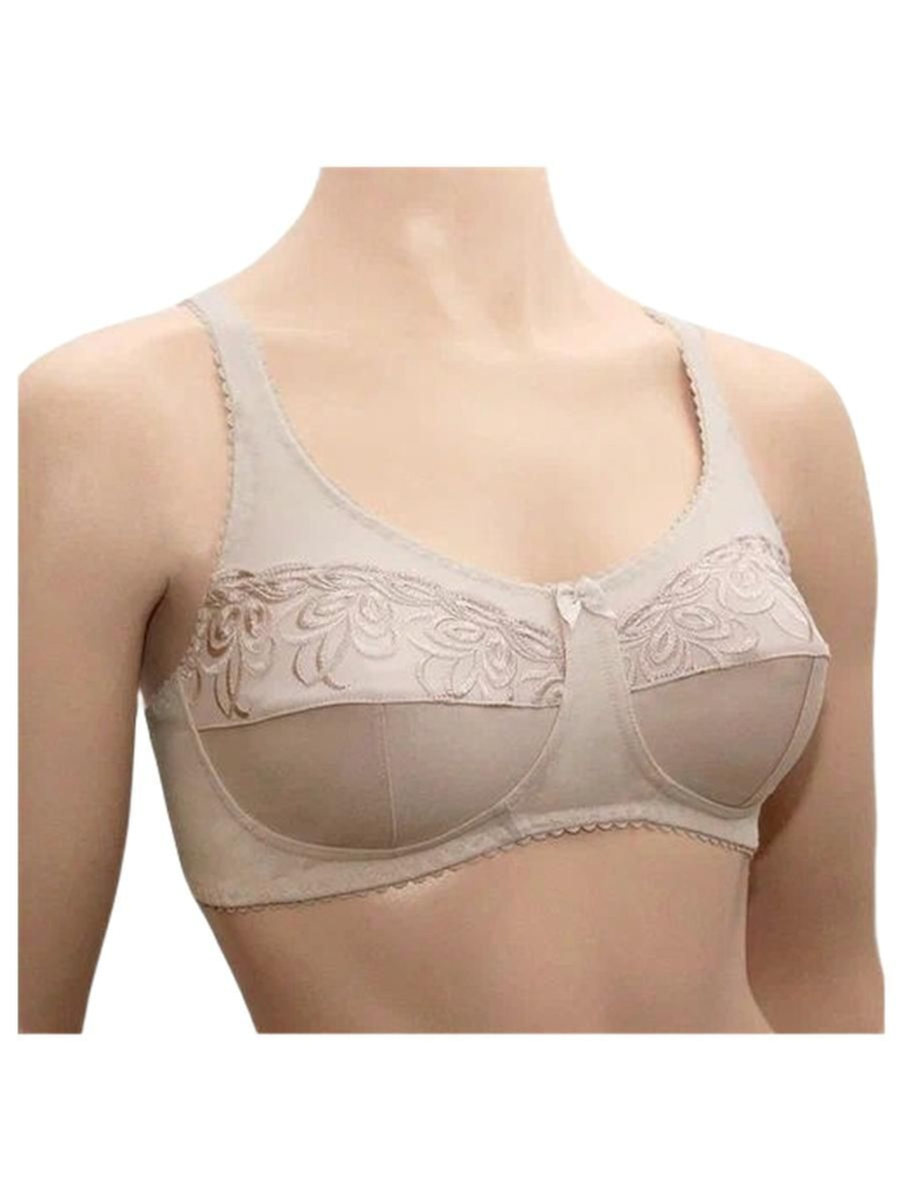 Бюстгальтер для фиксации экзопротеза молочной железы Valeria 415, цвет бежевый р.70B