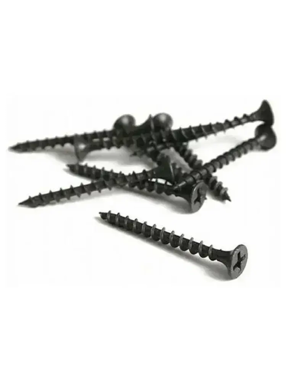 Саморез по дереву черный фосфатированный 3,5х51мм (3 килограмма)