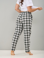 Брюки Б-18/хаки-клетка